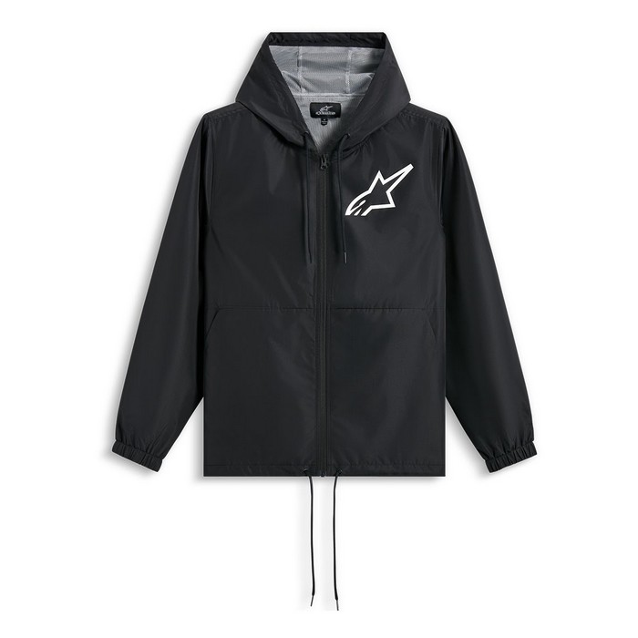 alpinestars アルパインスターズ スピーダークロミウム ウインドブレーカー ブラック/ホワイト