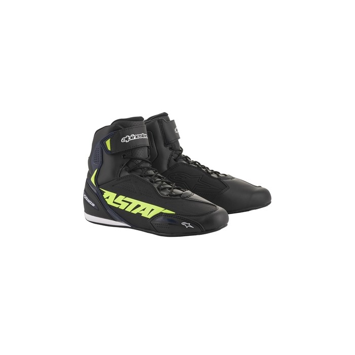 alpinestars アルパインスターズ 2510219 FASTER-3 SHOE ファスタースリーシューズ [1570 BLACK YELLOW FLUO BLUE]