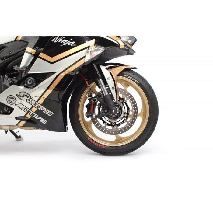 GALE SPEED ゲイルスピード クロスロックディスクローター フロント 右 φ310 T=5.0 NINJA250/400 18-26 / Z250/400 19-26 / ZX-25R/SE20-26｜ナップス店 30,030円