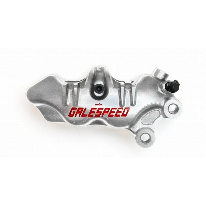 GALE SPEED ゲイルスピード Elaborate フロント4P アキシャルキャリパー 40mm φ34/30 チタンボルト/チタンピストン仕様 シルバー