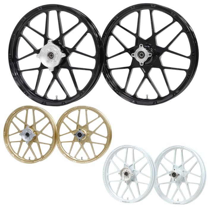 GALE SPEED ゲイルスピード アルミ鍛造ホイール [TYPE-X] リア 185-17 CT125 ハンターカブﾞ(ABS) 20-25 59,400円