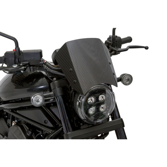 MORIWAKI ENGINEERING モリワキエンジニアリング メーターバイザーキット CF(カーボン) 綾織 REBEL1100 21-