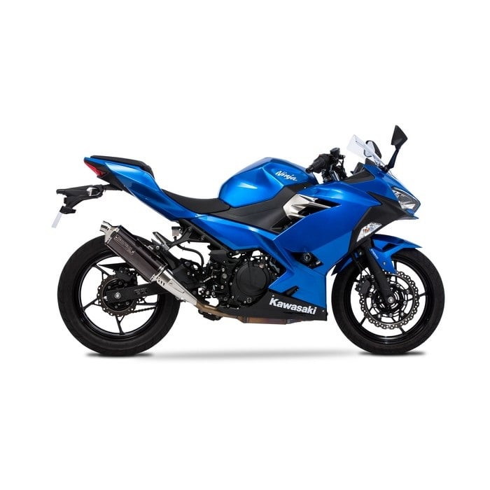 MORIWAKI ENGINEERING モリワキエンジニアリング スリップオンマフラー MXR BP-χ (ブラックパール・カイ) 18-22/23- Ninja250 400・19-22/23- Z250 Z400｜ナップス店