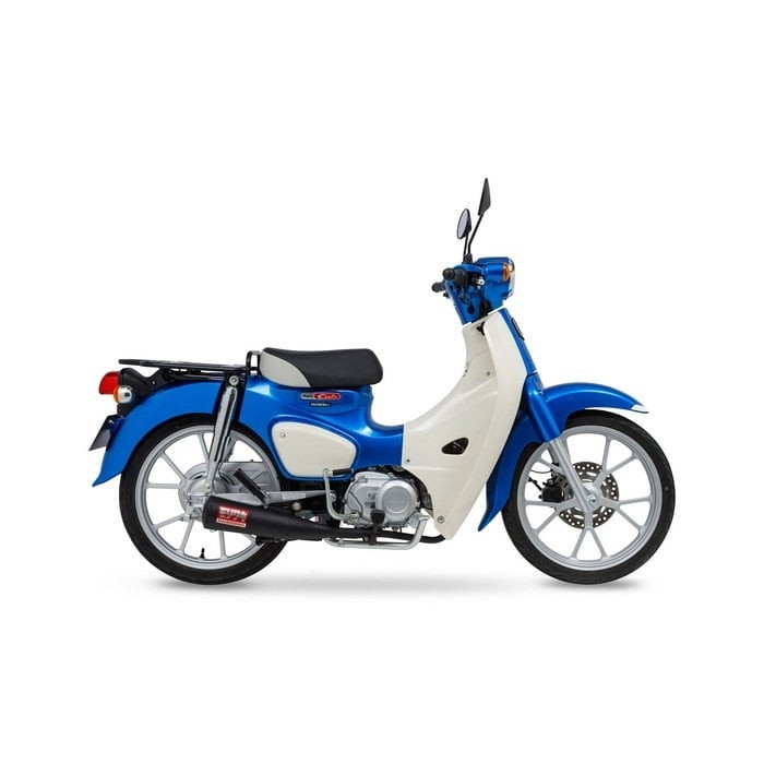 MORIWAKI ENGINEERING モリワキエンジニアリング フルエキゾーストマフラー MEGAPHONE ブラック 22- SUPER CUB 110/CROSS CUB C110|ナップス店