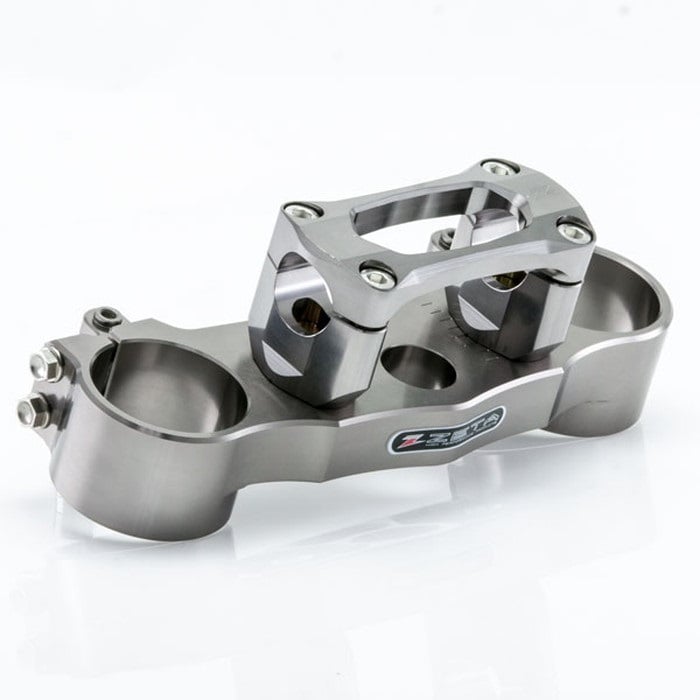 ZETA RACING ジータ レーシング ハンドルバークランプキット COMP スタンダード径バー用(22.2mm) チタンカラー SEROW250 05&minus;｜ナップス店