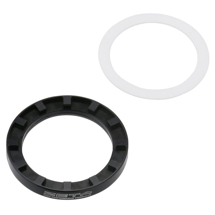 ZETA RACING ジータ レーシング リヤショックプリロードアジャスター スプリングシートジョイントタイプ ブラック(WP50B)250SX-F 23-25|ナップス店