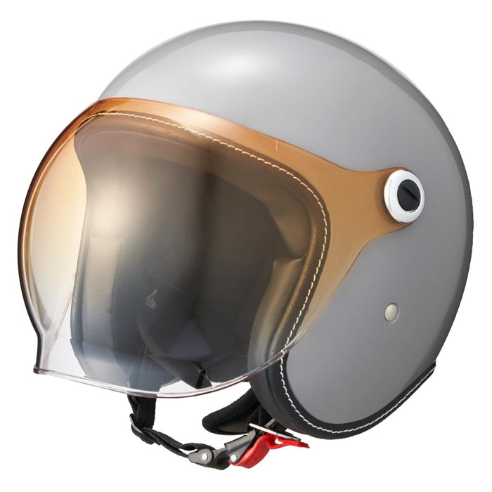 MARUSHIN マルシン MCJ6 BUBBLE RIDER MEN (バブルライダー) ジェットヘルメット グレー|ナップス店