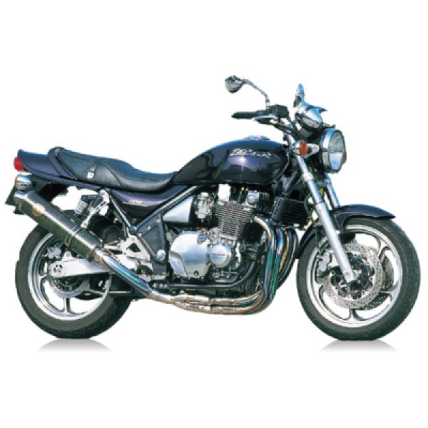 アールズギア ワイバン フルエキゾースト マフラー UP-Typeカーボン ZEPHYR1100全年式 r's gear rs gear rsgear