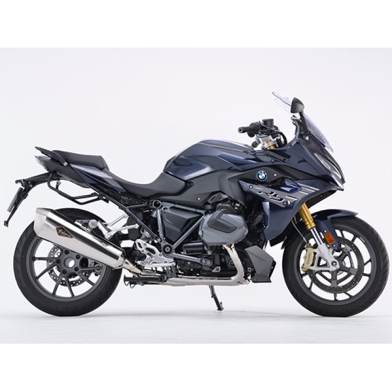 アールズギア リアルスペックフルエキゾースト チタンポリッシュ BMW R1250RS/R 19-22 r's gear rs gear rsgear