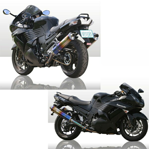 アールズギア WYVERN ワイバン ツインマフラーフルエキゾースト ZZR1400 &rsquo;08～&rsquo;11｜ナップス店 142,560円