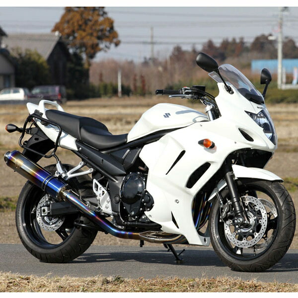 アールズギア BANDIT1250/S/F（’07～’18） ワイバン フルエキゾースト マフラー チタンドラッグブルー r's gear rs gear rsgear