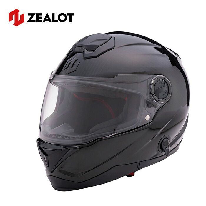 ZEALOT BullRaider2【ジーロット ブルレイダー2】CARBON HYBRID STD：カーボンハイブリッド ヘルメット バイク オートバイ 用品 メンズ レディース 男性 女性 かっこいい おしゃれ メーカー ブランド 人気 おすすめ 29,172円