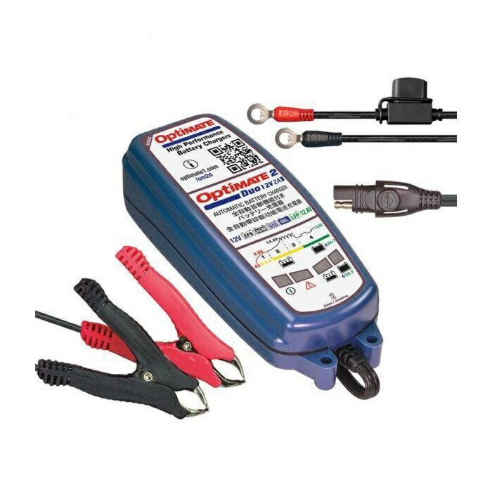 楽天市場】TM-367 テックメイト OPTIMATE6 Ampmatic バッテリー充電器