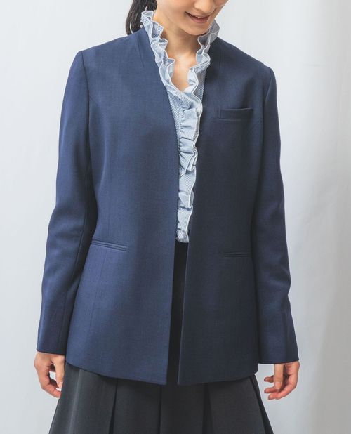 【期間限定70％OFF】《 ソフトリネンライク ツイル ロングジャケット 》 【 ナラカミーチェ 公式】 レディース アウター ジャケット 麻調 ベルト取り外し可 ナラ カミーチェ ナラカミ NARACAMICIE アウトレット 送料無料
