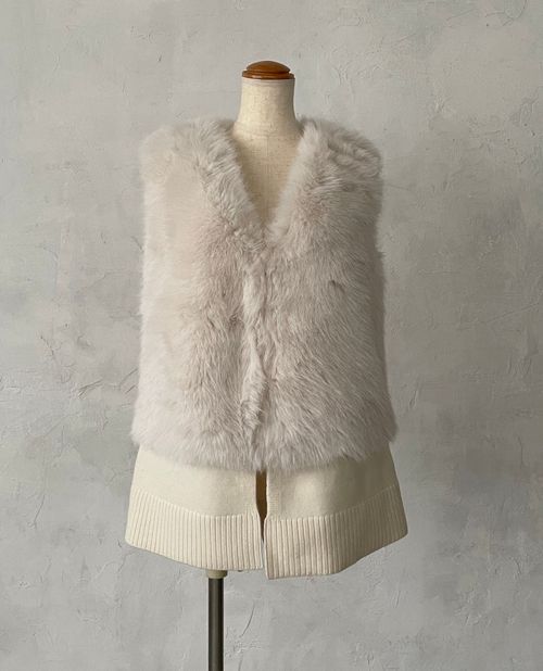 【50%OFF】《【N’s Selection】フェイクファーベスト 》 レディース アウター ベスト ジレ ナラ カミーチェ NARACAMICIE アウトレット 送料無料|ナラカミーチェオンラインショップ