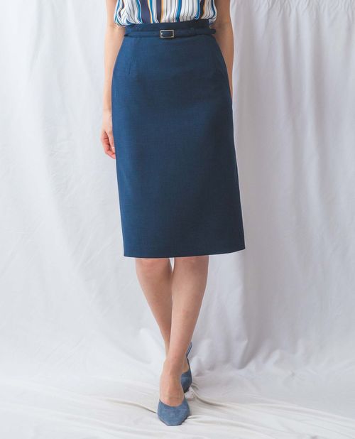 ★開始28h！20%OFFクーポン配布中★【期間限定55％OFF】《【セットアップ対応】ベルト付き タイトスカート 》レディースボトムス スカート セットアップ スーツ きちんと ナラ カミーチェ NARACAMICIE ナラカミ アウトレット 送料無料