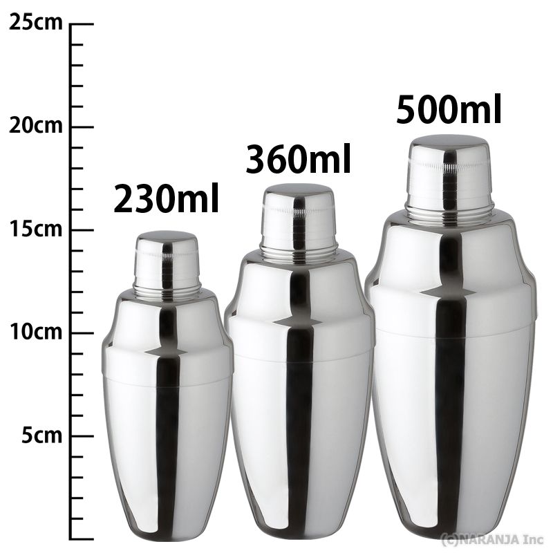 YUKIWA カクテルシェーカー 360ml 日本製 名入れ彫刻代込み<br>バーグッズ 名前 店名 刻印 彫刻 開店祝い 記念日 プレゼント  カクテル 記念品 ノベルティ 周年記念 通販