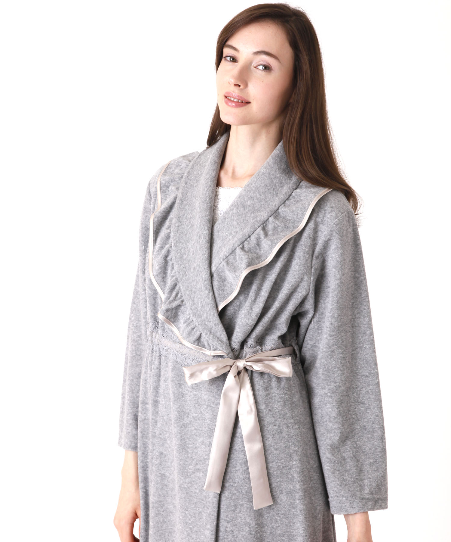 人気定番 リモート ブルー 入院 大人 ラウンジウェア 産後 かわいい おうち時間 睡眠美容 ブランド 春 レディース Narue公式 ガウン ローブ 夏 ルームウェア ナイトガウン パイル 部屋着 ロング フリル かわいい 大人 可愛い マタニティ グレー ピンク オフ