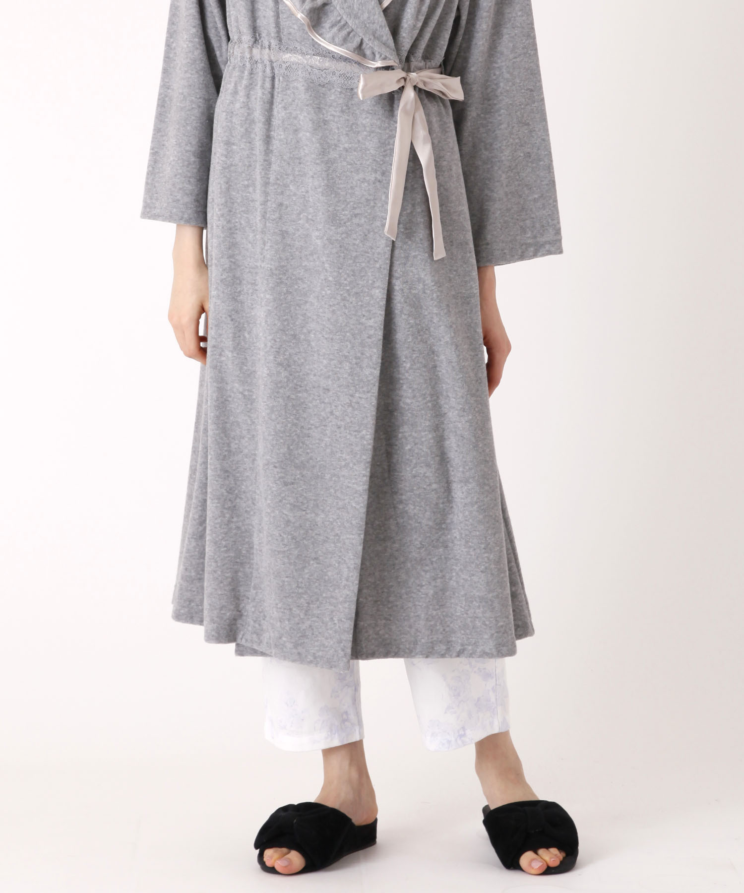 人気定番 リモート ブルー 入院 大人 ラウンジウェア 産後 かわいい おうち時間 睡眠美容 ブランド 春 レディース Narue公式 ガウン ローブ 夏 ルームウェア ナイトガウン パイル 部屋着 ロング フリル かわいい 大人 可愛い マタニティ グレー ピンク オフ