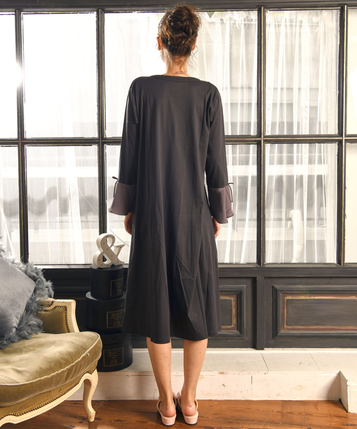 激安の Narue公式 公式 ナルエー Narue Narue 春 ルームウェア ワンピース ネグリジェ パジャマワンピース レディース ギフト 大人っぽい プレゼント ホワイト ピンク 21 綿 抗菌 抗ウイルス加工 クレンゼ 抗ウイルス加工スムースワンピース 母の日w 55 以上