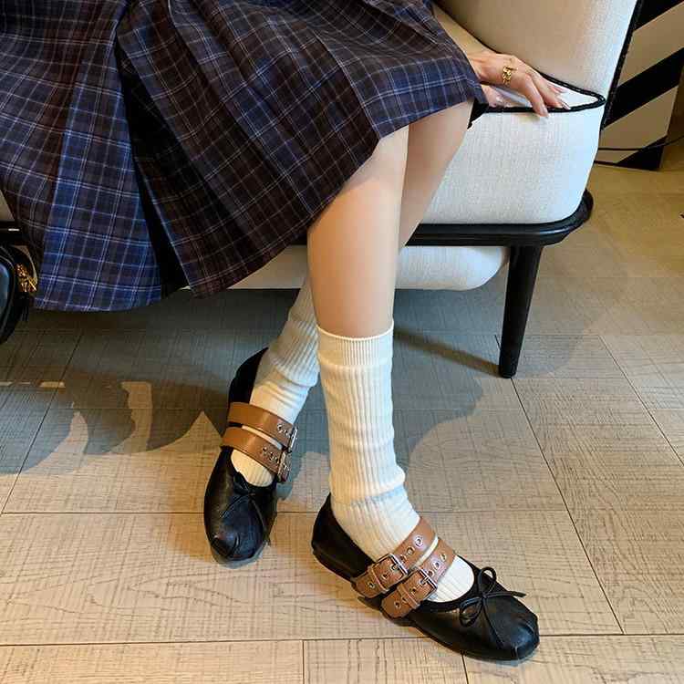 パンプス レディース ローヒール ぺたんこ 痛くない 柔らかい 歩きやすい 撥水 軽量 通勤 通学 カジュアル シンプル きれいめ フラットシューズ 春夏秋冬｜naruki