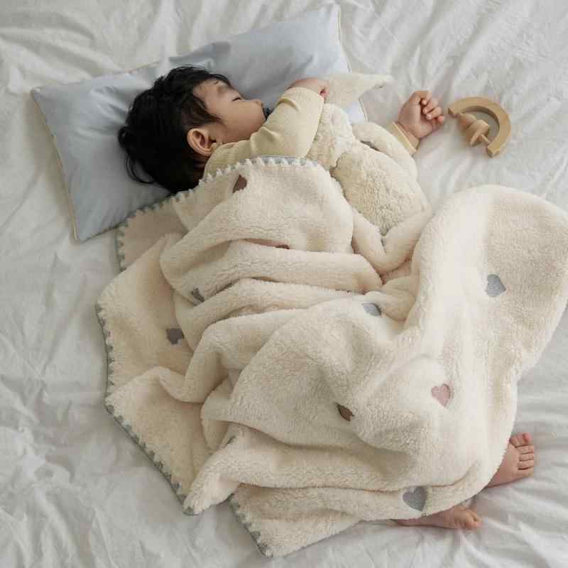 ブランケット ベビー 毛布 新生児 赤ちゃん 韓国風 インス風 幼稚園 保育園 お昼寝 抱っこ おくるみ フランネル 刺しゅう 動物柄 ふわふわ 洗える 暖かい 膝掛け 4,151円