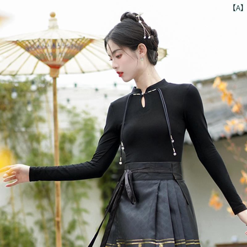 ケープ ポンチョ レディース 漢服 レトロ 大時代 羽織り ジレー ロング丈 秋冬 朦々たる 裏起毛 防寒 ポリエステル 馬面裙 コーデ