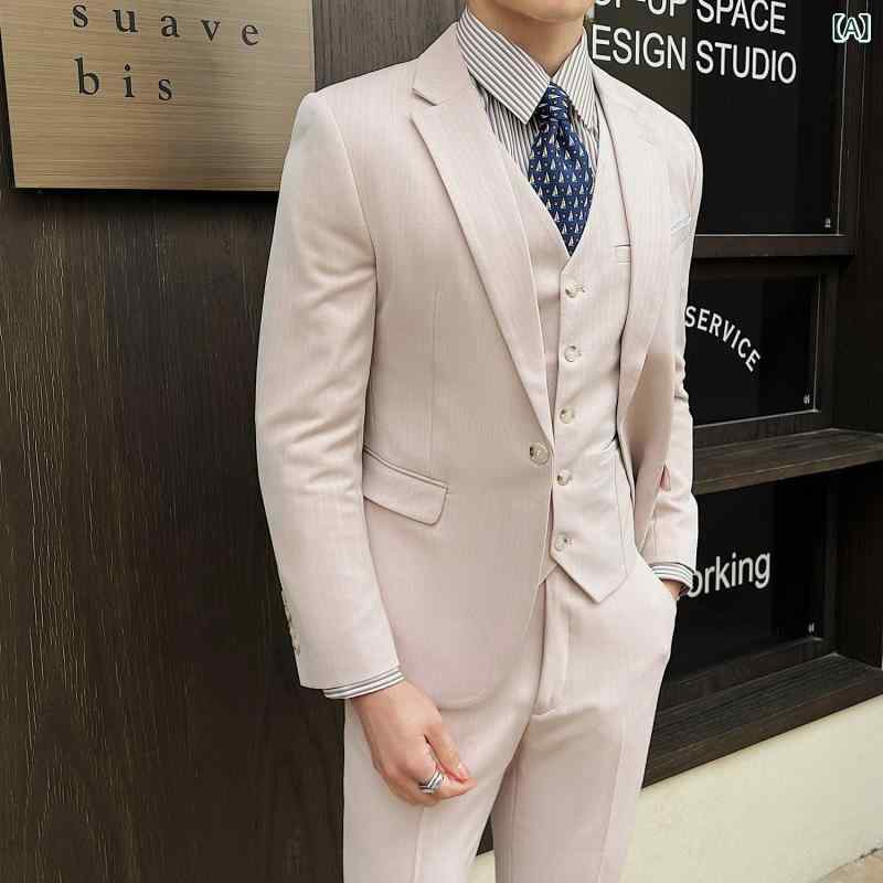 背広 メンズ 成人男性用 スリー天下太平 商行為 フォーマル 執務室 通い 御芽出度 寄りあい セットアップ 高品質 御前上等感 か細い填まる 今めかしい 年月 心地よい商行為