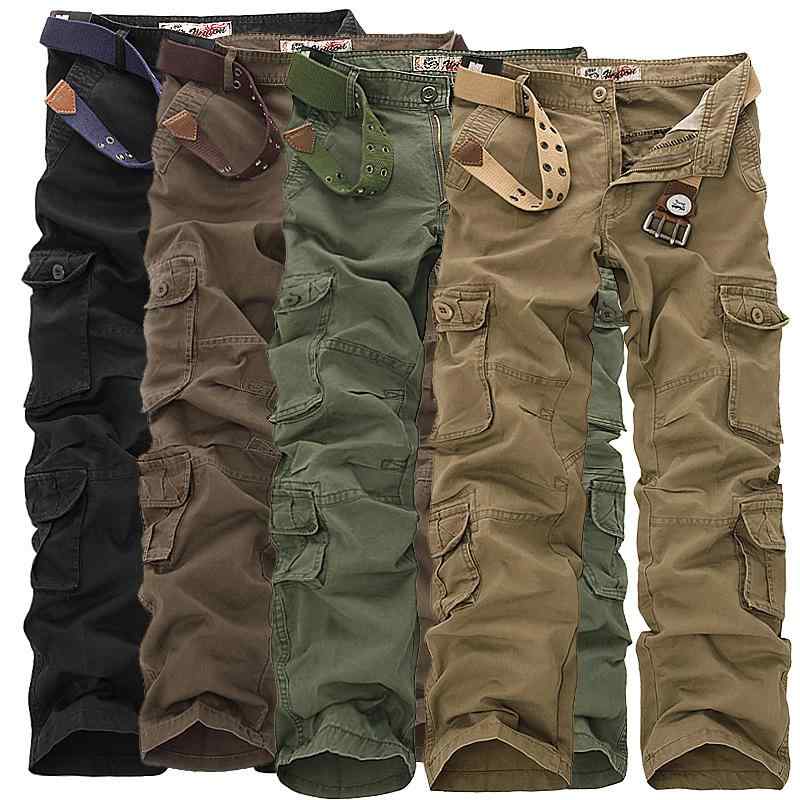 ワークパンツ メンズ ウォッシュ加工 ストレート ロングパンツ コットン カーゴパンツ 多機能ポケット ミリタリー 韓国風 カジュアル 春秋 ボトムス ブラック カーキ コーヒー ミリタリーグリーン