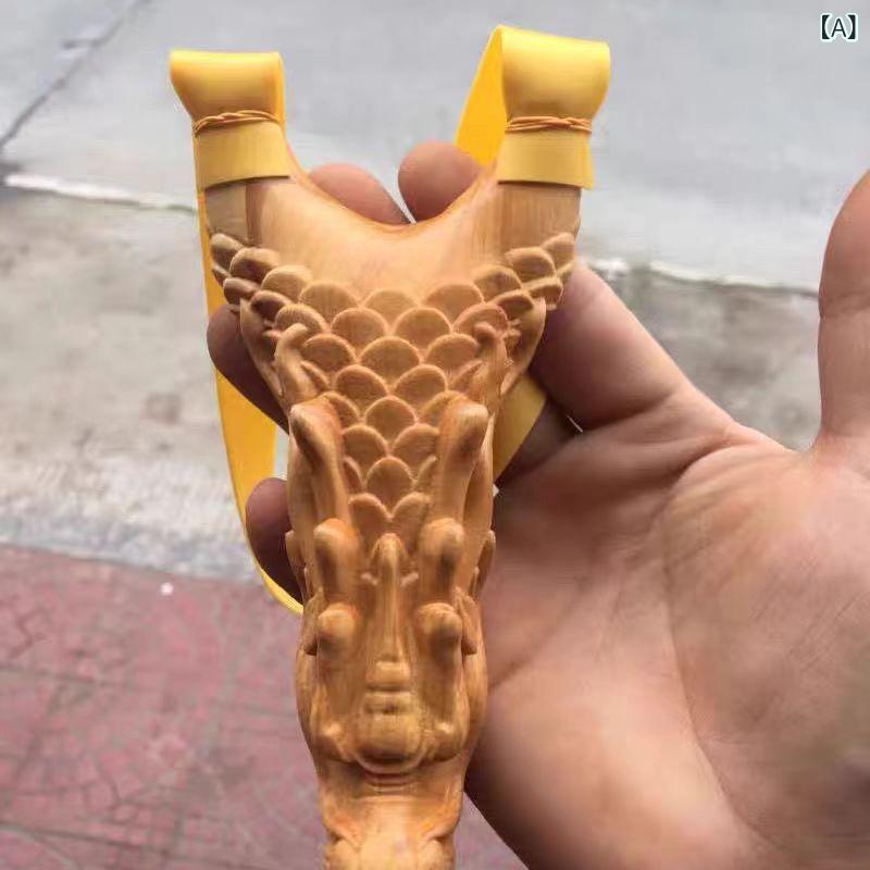 置物 男性用 柏 黄楊 天然木 木彫り 精巧 龍頭 龍デザイン スリングショットモチーフ 新中華風 アジアンテイスト リビング 書斎 デスク 握り飾り 手のひらサイズ インテリア 工芸品 4,756円