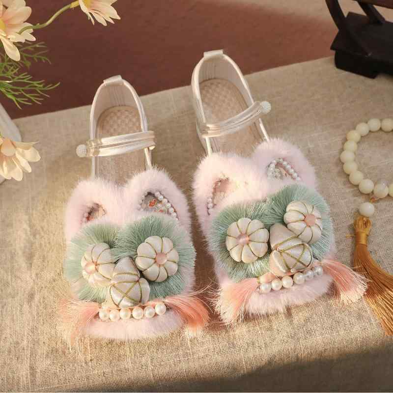 女性用 スニーカー 虎頭 靴 女性 春夏 秋 低・悉 ローカットシューズ 浅口 ラウンドトゥ 花柄刺繍 虎頭刺繍 内増高 3センチ 柔らかい底 快適 手作り 布靴 綿素材 ゴム底 粘着製法 女性用 日常履き 民族風 かわいい カートゥーン柄 ピンク ホワイ|naruki