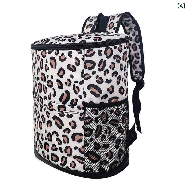 バックパック 保冷 保温 ランチバッグ ピクニックバッグ 旅行バッグ 20L PVC メンズ レディース ミルクホワイト ブラック ブラウン アウトドア キャンプ 美式 軽量 耐久性