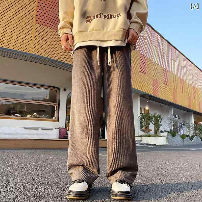 パンツ メンズ レディース 青少年用 コットン混紡 ポリエステル 高腰 直筒 ロングパンツ 冬用 加? 厚手 微弾性 軽熟 休? 口袋付き 通勤 普段使い 部屋着 秋冬 カフェオレ 紫 杏 ピンク ブラック