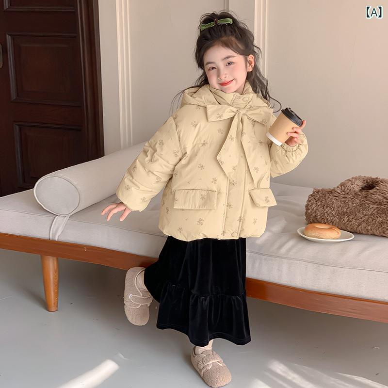 お嬢さん 厚地の外套 キッズ お嬢さん 冬服 秋冬 落ちこむ上衣 ボンネット付き添い人 加厚 綿服 ポリエステル 延性のある 立領 ファスナー 純色 ?黄 愛くるしい ルーラル地域 姫御前 潮 100-160珊 中小童