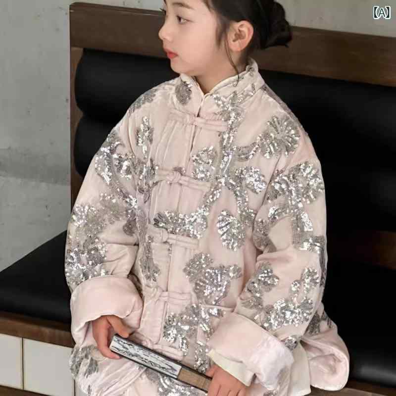 お嬢さん 厚地の外套 キッズ お嬢さん 中大童 秋冬 瀬戸ものお召しもの風 刺しゅう 厚地の外套 盤名取り草 綿混 ポリエステル もの柔らか 加厚 花柄 御花考える 翻領 照明ランプ色つや 浅サクラ色 藕粉色 愛くるしい 御姫様 韓国風 フリースライナー 防寒 軽さ 伸縮性 普段