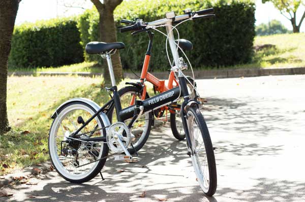 【貨物輸送無料】FIELD CHAMP FDB20 6S 20in折り畳み銀輪 6段歯車