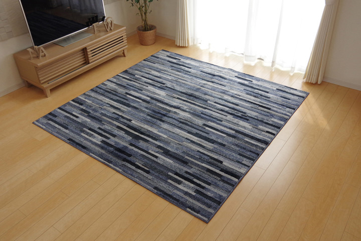 【日本製】ラグ カーペット 抗菌 防臭 防ダニ タフト 国産 『マットーネ』　約190&times;240cm(ホットカーペットカバー対応)｜ナルキ屋