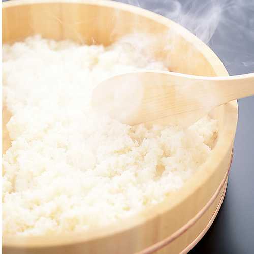 椹・大半切 (銅タガ・底竹補強付)7サイズ＜日本製＞(酢飯作り用桶 木製すし桶 飯台 調理小物 厨房 キッチン テーブル)