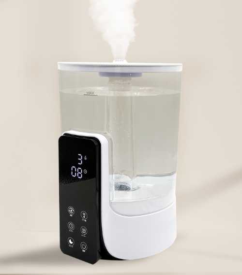 ハイブリッド加湿器 (加湿 乾燥 上部給水 超音波式 リビング 寝室 オフィス 事務所 ベランダ ベランピング 乾燥対策 保湿 アロマディフューザー)｜ナルキ屋