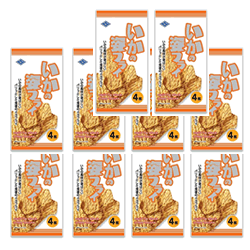 【楽天市場】【共同食品工業 姿フライ4枚×10袋】10袋 ケース発送 駄菓子/いかの姿フライ/お菓子/いか姿フライ/懐かしいお菓子/懐かしの駄