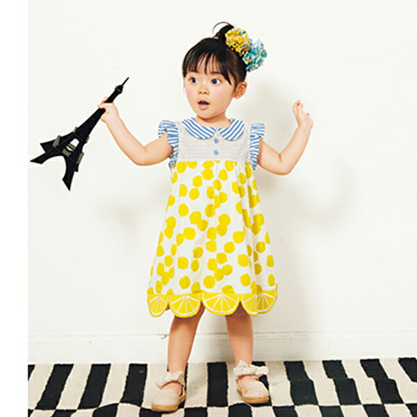 楽天市場 ベイビーチアー Baby Cheer シトラススカラップノースリーブワンピース Narumiya Online ナルミヤ
