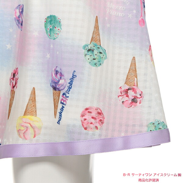 高速配送 新品 サーティワン コラボアイスクリーム総柄ドッキングワンピース 最先端 K8digitalservices Com