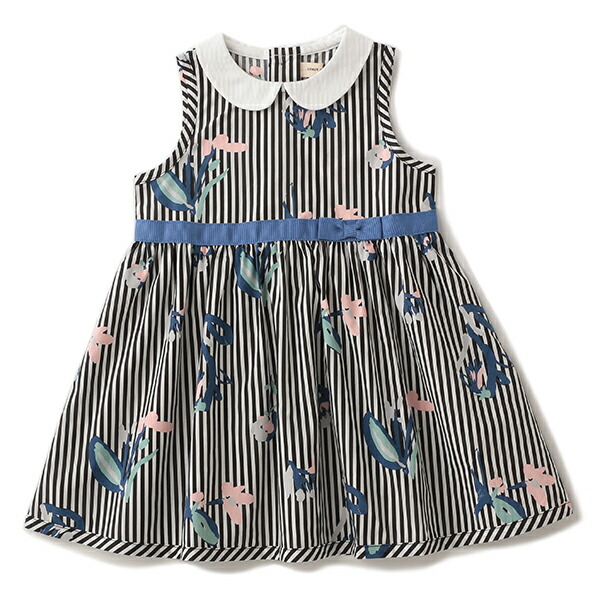 楽天市場 センスオブワンダー Sense Of Wonder ストライプフラワーワンピース 日本製 Narumiya Online ナルミヤ