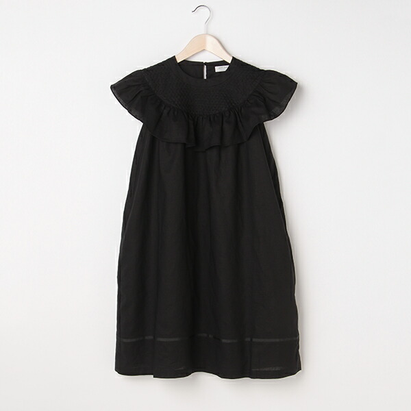 ワンピース 最新エルメス ポンポネットジュニア Pom Ponette Junior 胸刺しゅうリネンワンピース Shoxruxtj Com