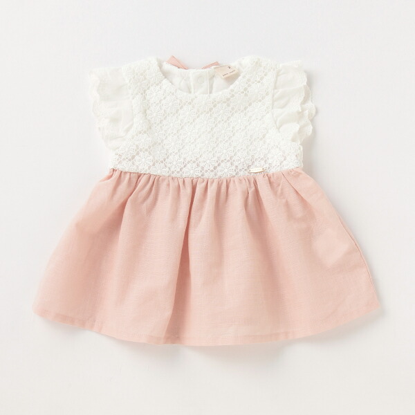 楽天市場 プティマイン Petit Main ひまわり刺しゅう総柄ワンピース Narumiya Online ナルミヤ