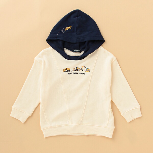 クレードスコープ Kladskap 別注 重機切り替えかぶりパーカー Rootstour It