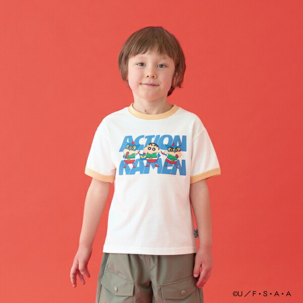 ビールーム(b-ROOM)【クレヨンしんちゃん】【カイテキ天竺】リンガーTシャツ画像