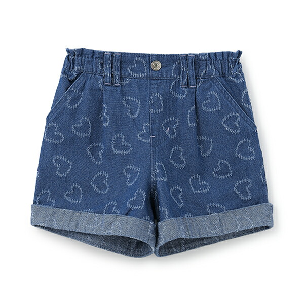 楽天市場】メゾピアノ(mezzo piano)リボンつきキラキラショートパンツ