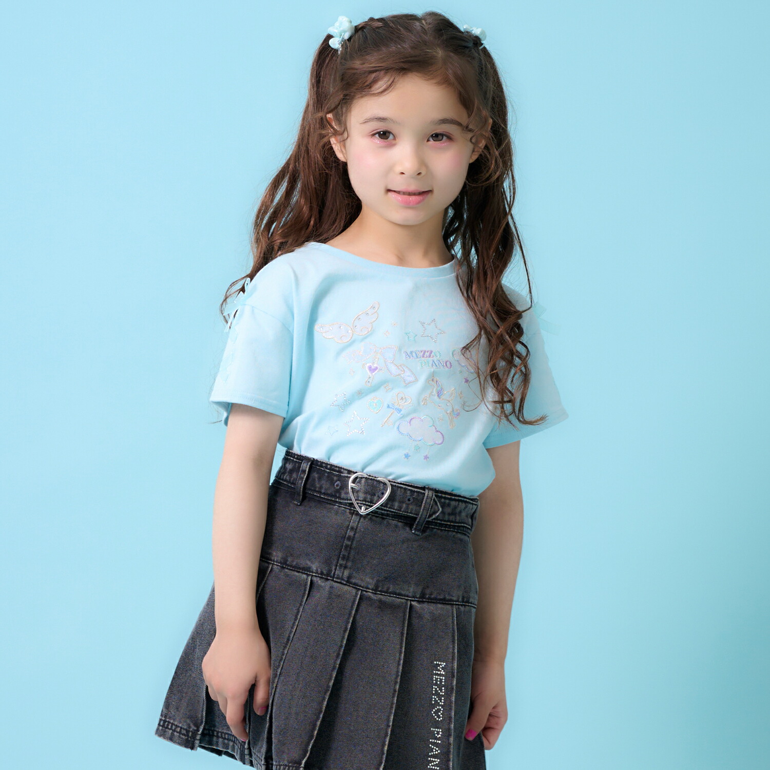 メゾピアノ　まとめ売り　130 140 春服　夏服　半袖　Tシャツ Gジャン メゾピアノ まとめ売り 130 140 春服 夏服 半袖 Tシャツ Gジャン