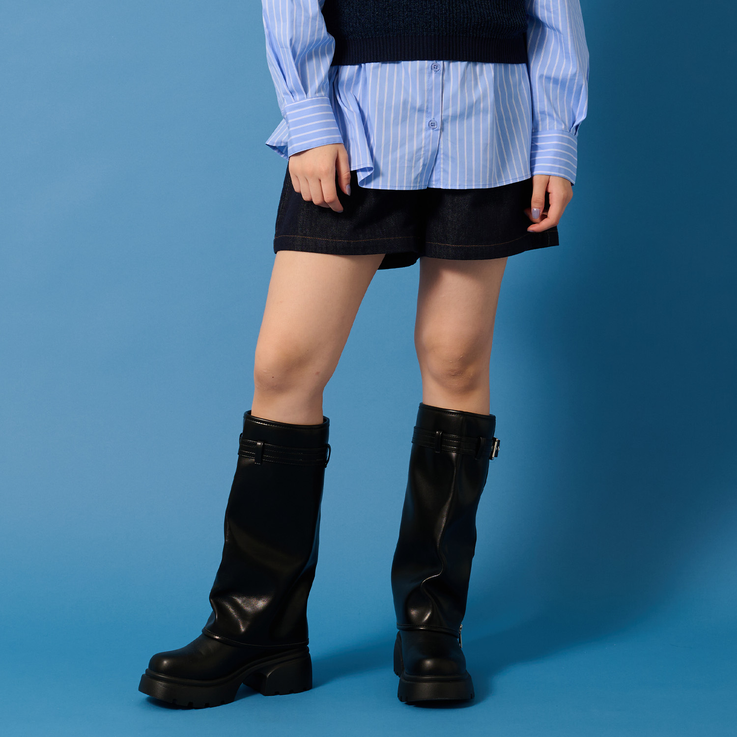ポンポネット　アミ(POM PONETTE AMI) 【AMI】デニムショートパンツ 11,068円
